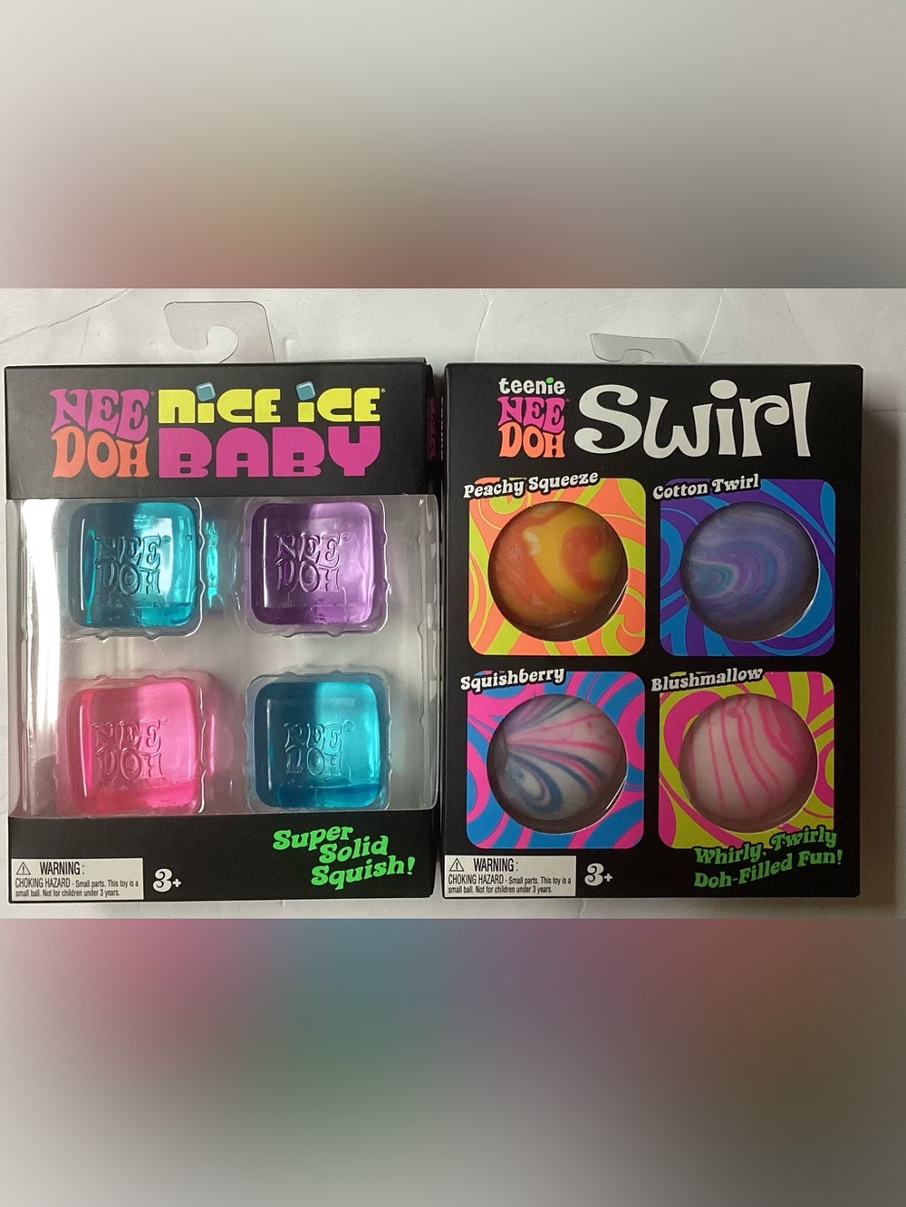 Authentic NEEDOHS bundle/ nice ice baby and Teenie NEEDOH SWIRL